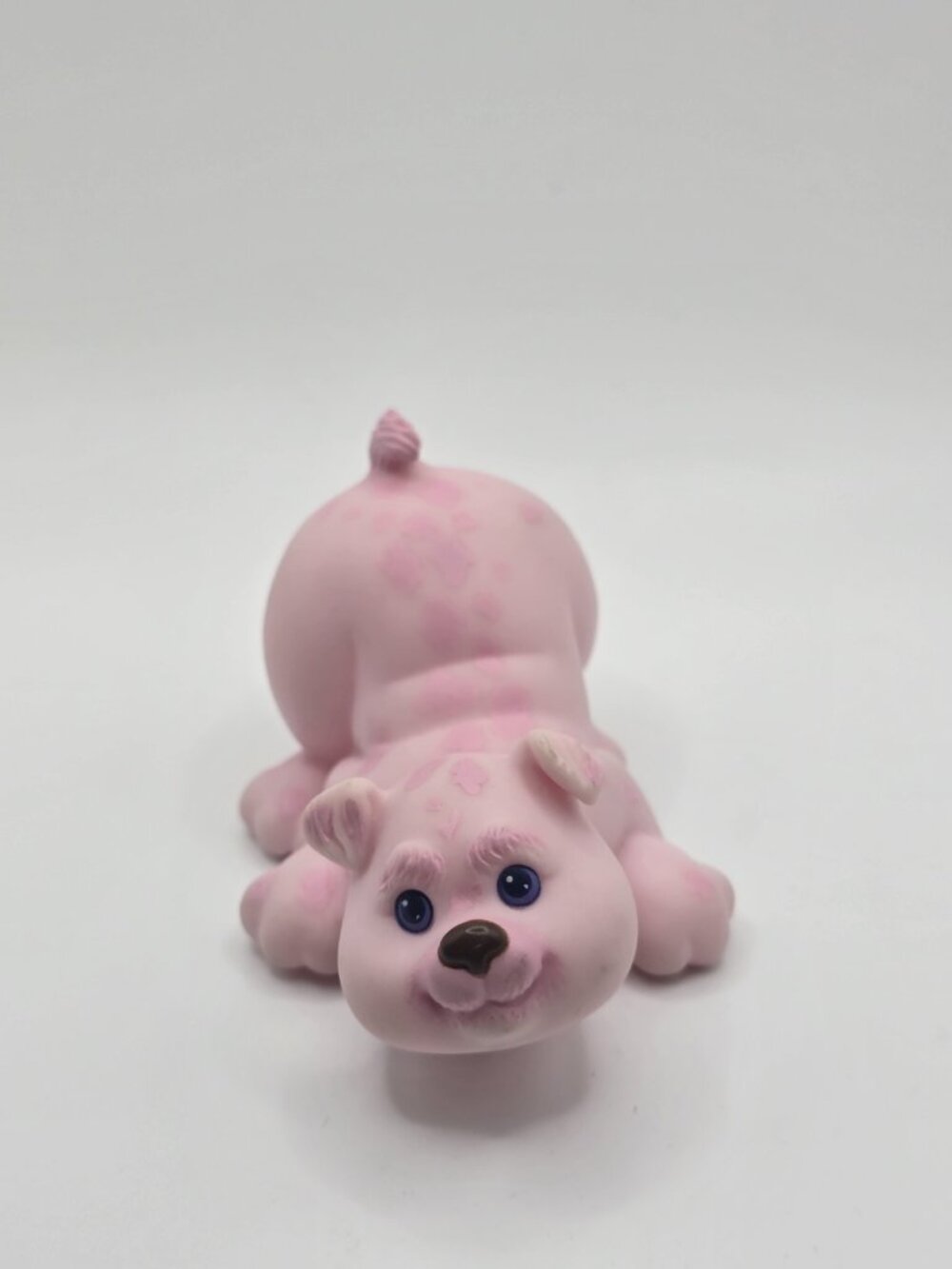 Vintage 1993 Puppy Surprise Pink Dog Baby Blue Eyes Funtime Figure Hasbro RARE